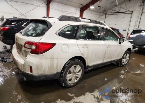 2016 Subaru Outback 2.5I z USA, uszkodzony, nr VIN 4S4BSAAC1G3301110